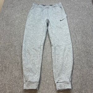 Nike Therma Men's Dri-FIT Tapered Training Pants Grey Heather CV7739 Small